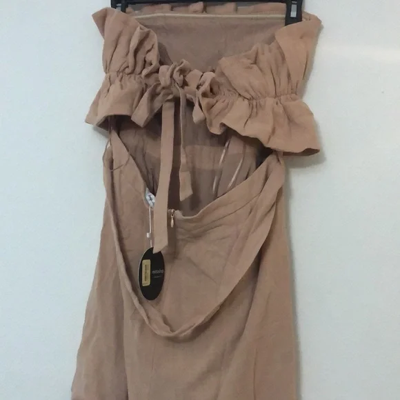 Mittoshop Strapless Ruffle Romper - Picture 4 of 6